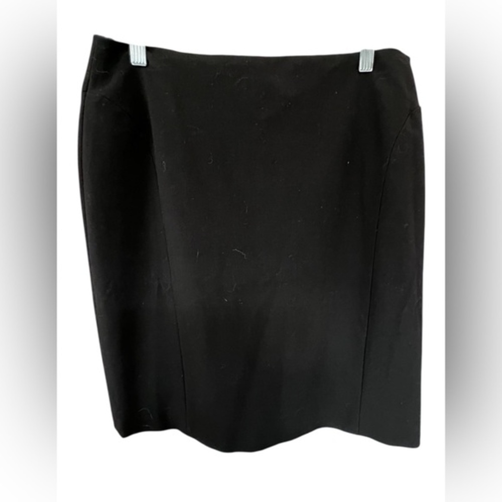 Apostrophe Classic Black Pencil Skirt